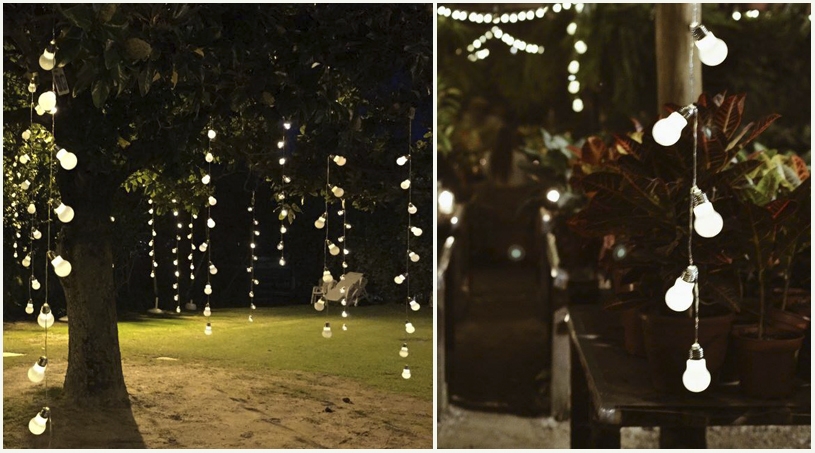 Tiras bombita a bateria - NOI Decoraciones