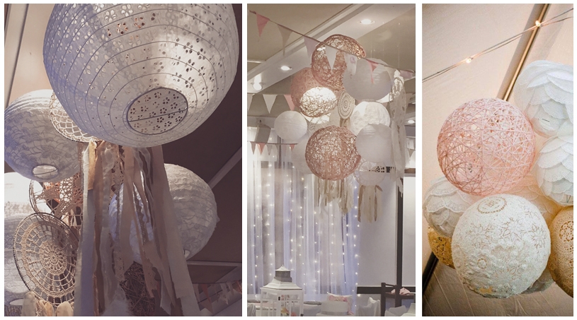 Composición bolas vintage - NOI Decoraciones