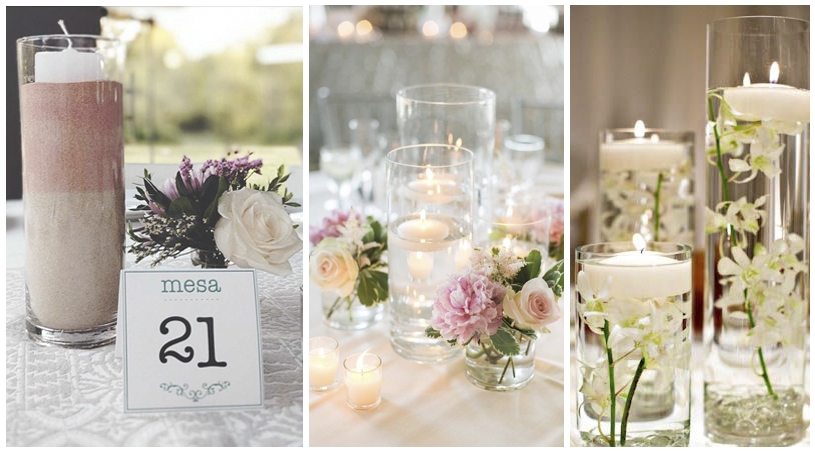 Cilindros vidrio  - NOI Decoraciones