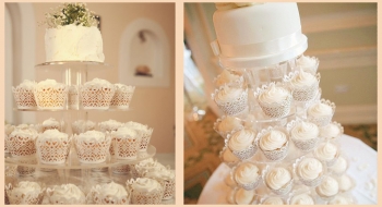 Alquiler soporte acrílico para tortas y muffins - NOI Decoraciones